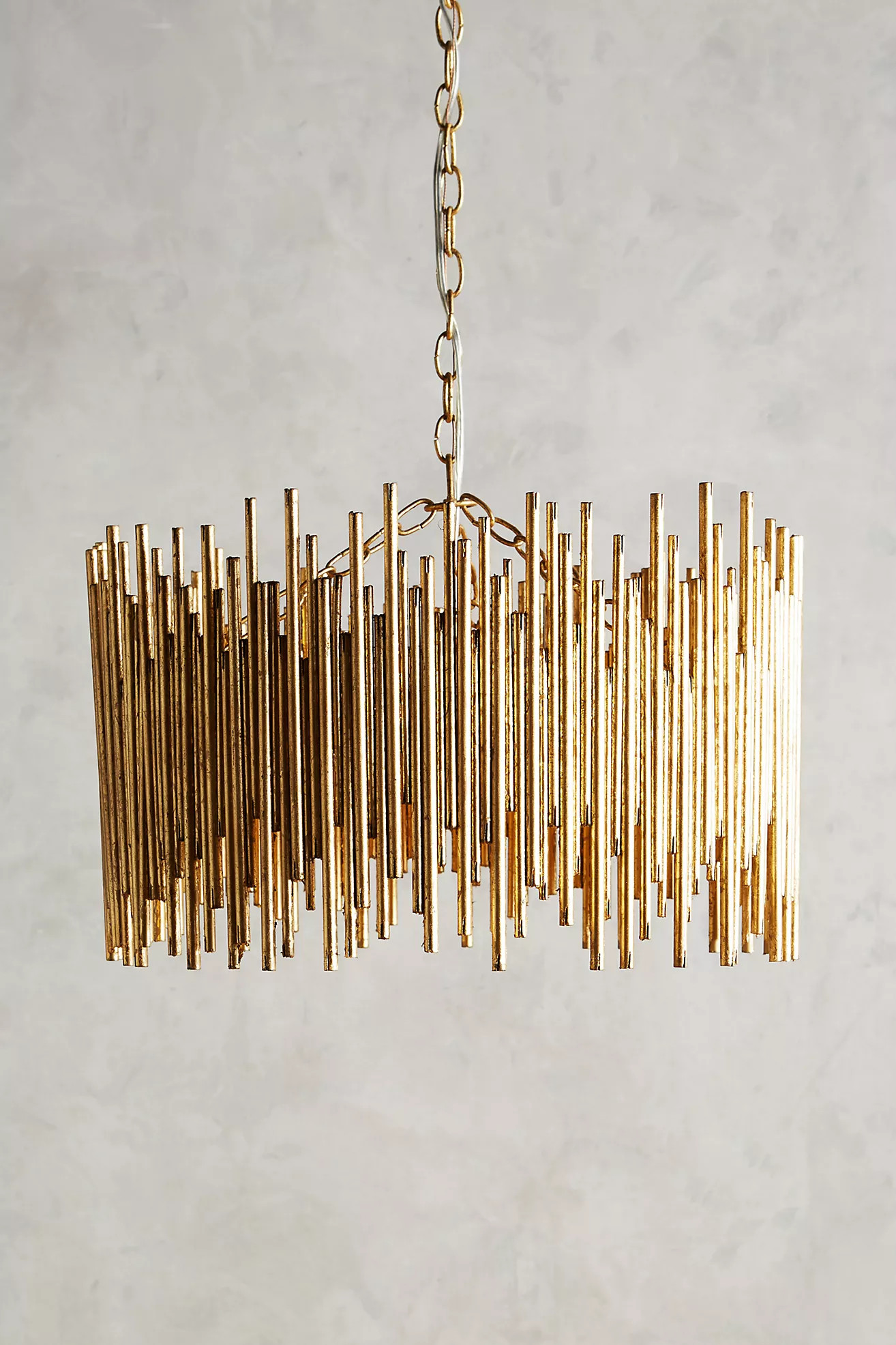 Gathered Glow Chandelier | Anthropologie (US)