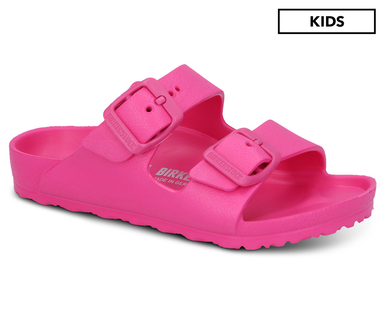Birkenstock Girls' Arizona EVA Narrow Fit Sandals - Beetroot Purple | Catch.com.au