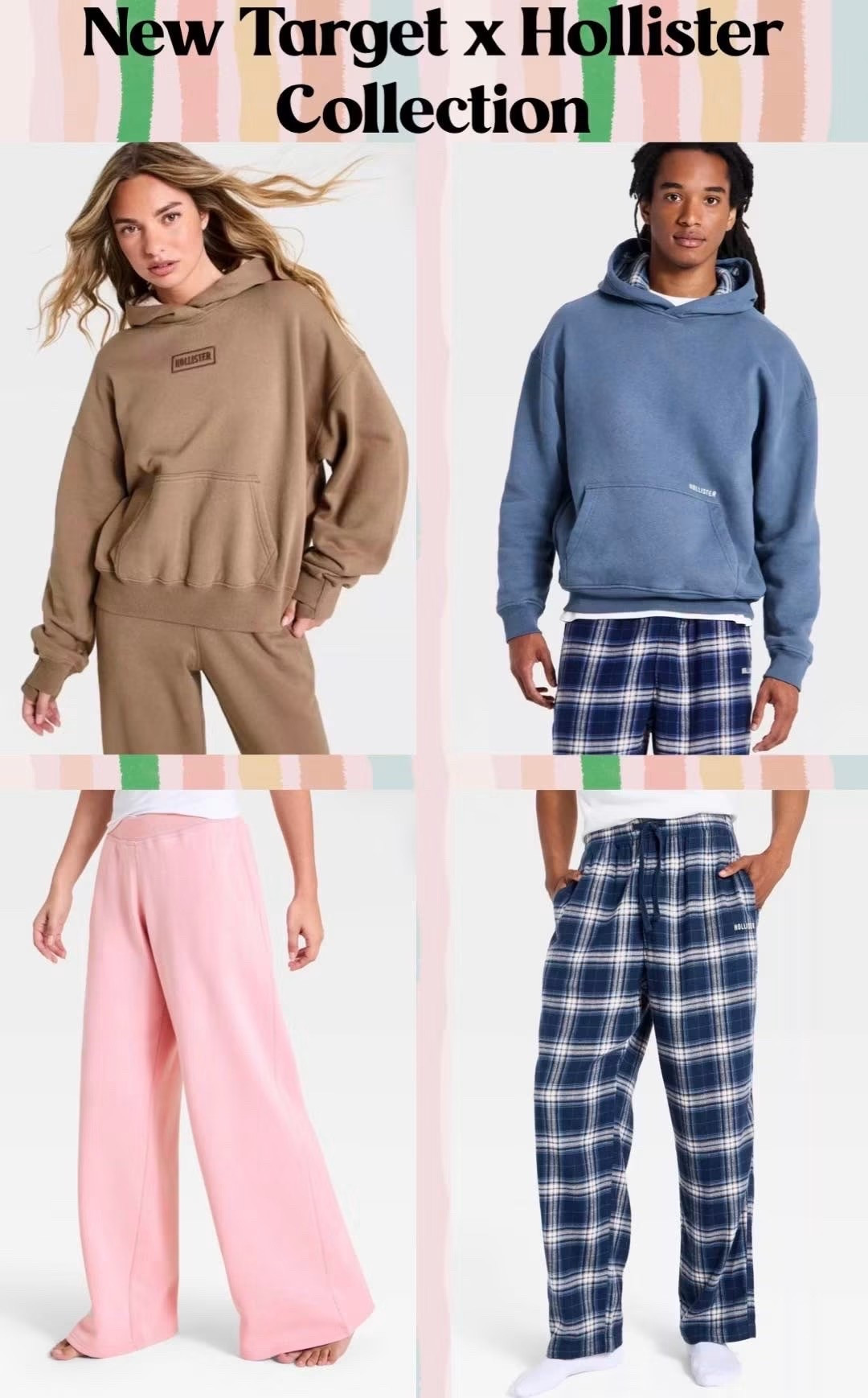 In case you missed it, Target just launched their highly anticipated collection with Hollister! These items are already going super fast, as this brand continues to be incredibly popular with teens and young adults. Lots of options to choose from, but sell outs are expected on all items!

#LTKSeasonal #LTKootd #LTKActive