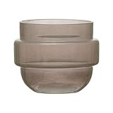 Bloomingville Glass, Milky Grey Vase | Amazon (US)