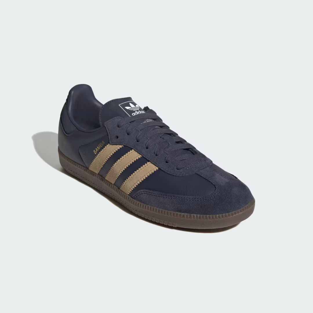 adidas Samba OG Shoes Shadow Navy M 9.5 / W 10.5 - Mens Originals Shoes | adidas (US)
