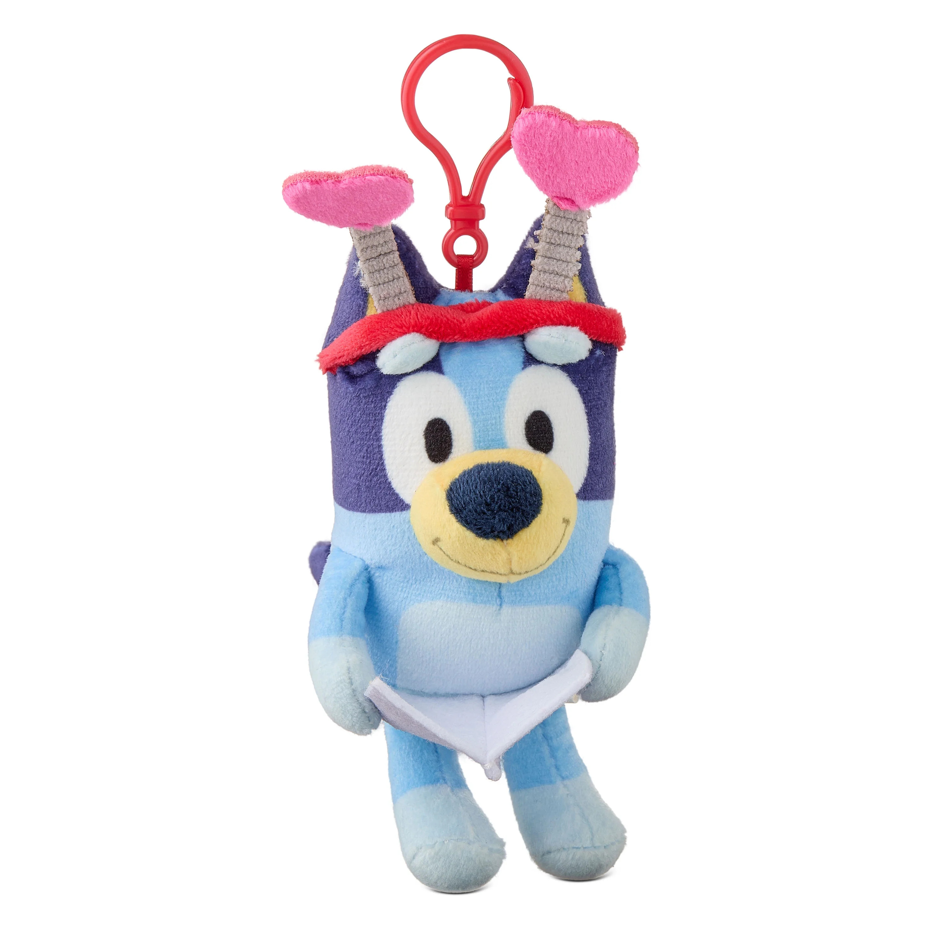 Bluey Valentine's Day Mini Plush with Backpack Clip | Walmart (US)