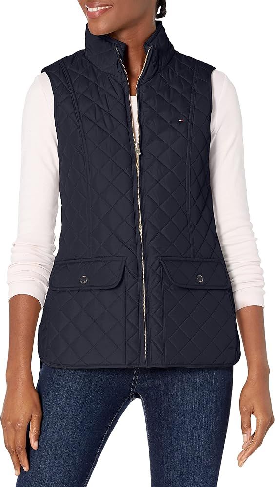 Tommy Hilfiger Women's Quilted Vest | Amazon (US)