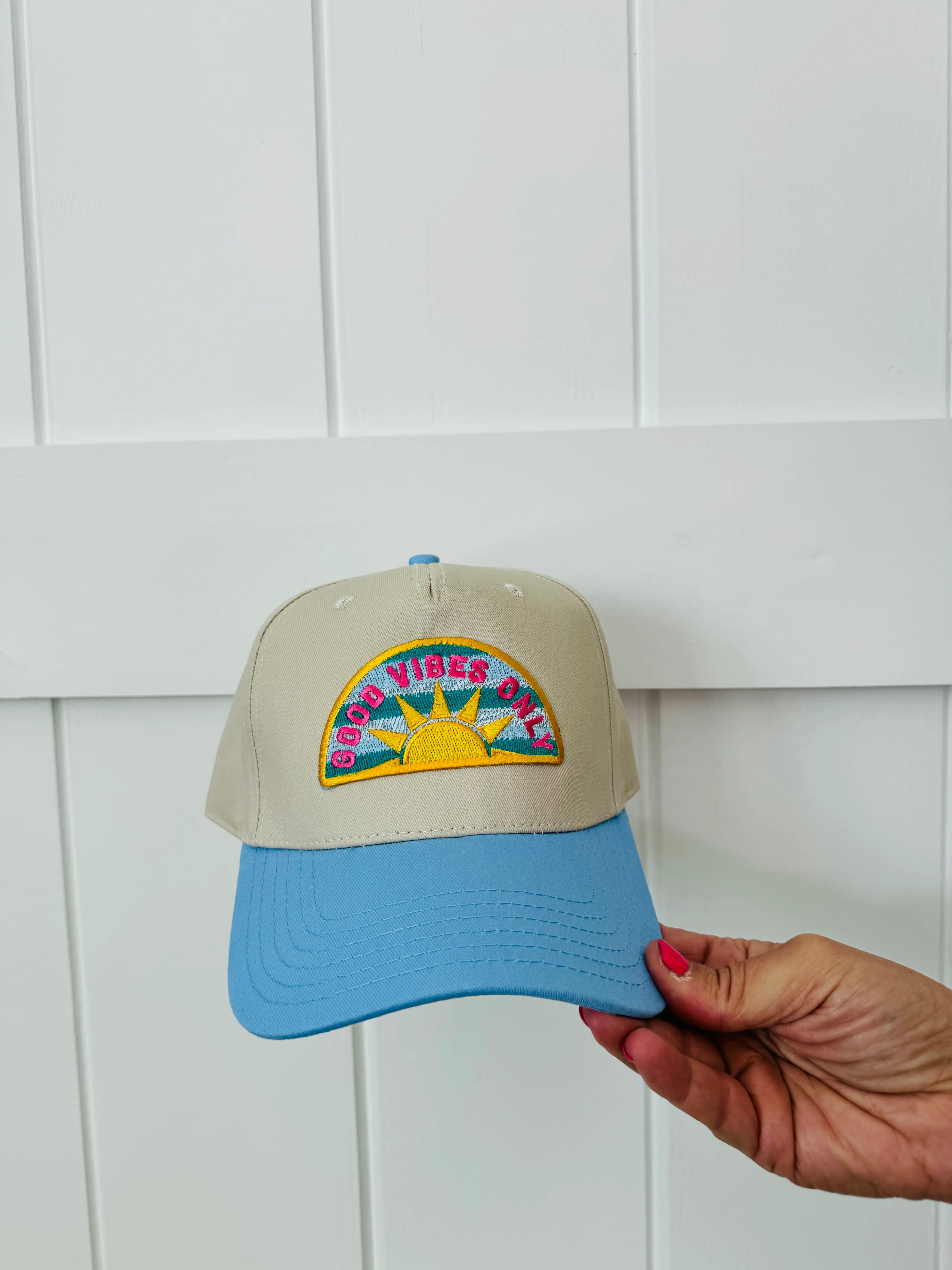 Good Vibes Only Hat | Clark & Co Boutique