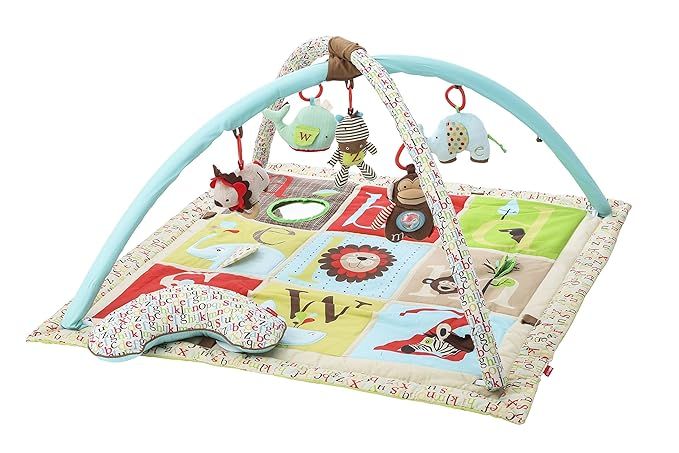 Skip Hop Alphabet Zoo Baby Play Mat and Infant Activity Gym | Amazon (US)