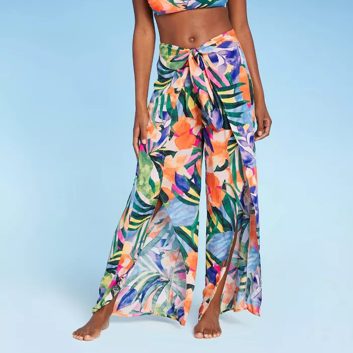 Women's Tie-Front Cover Up Pants - Kona Sol™ | Target