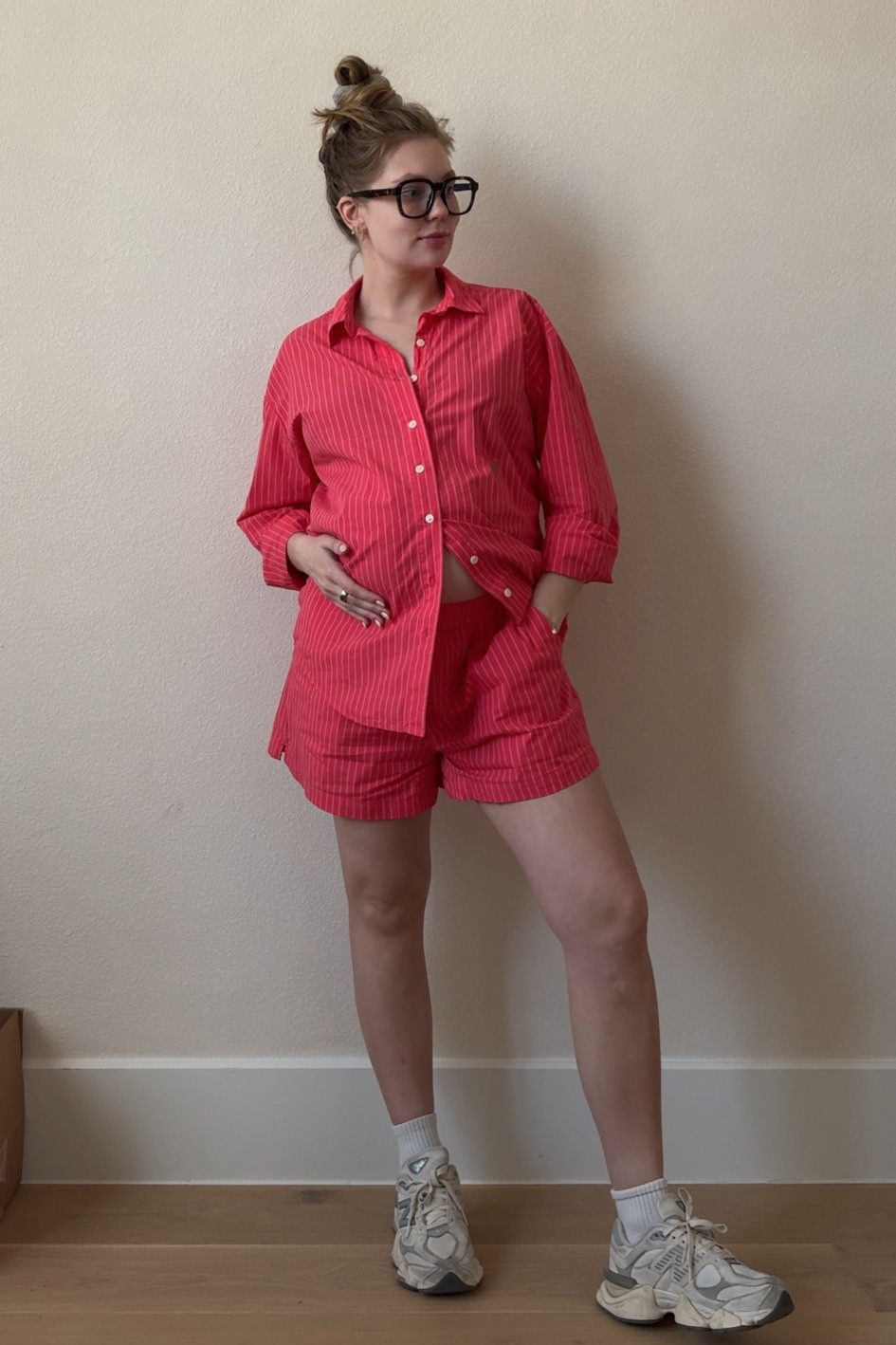 Matching set I’ll be in all spring long 