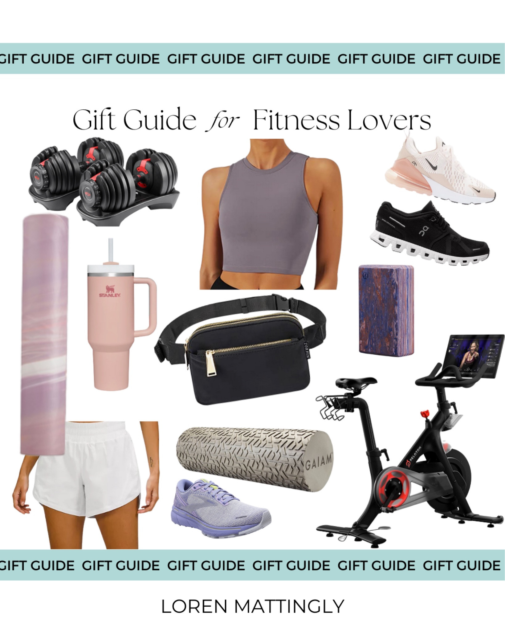 Fitness Lovers Gift Guide - great options for the new or experienced!

#LTKunder100 #LTKGiftGuide #LTKfit