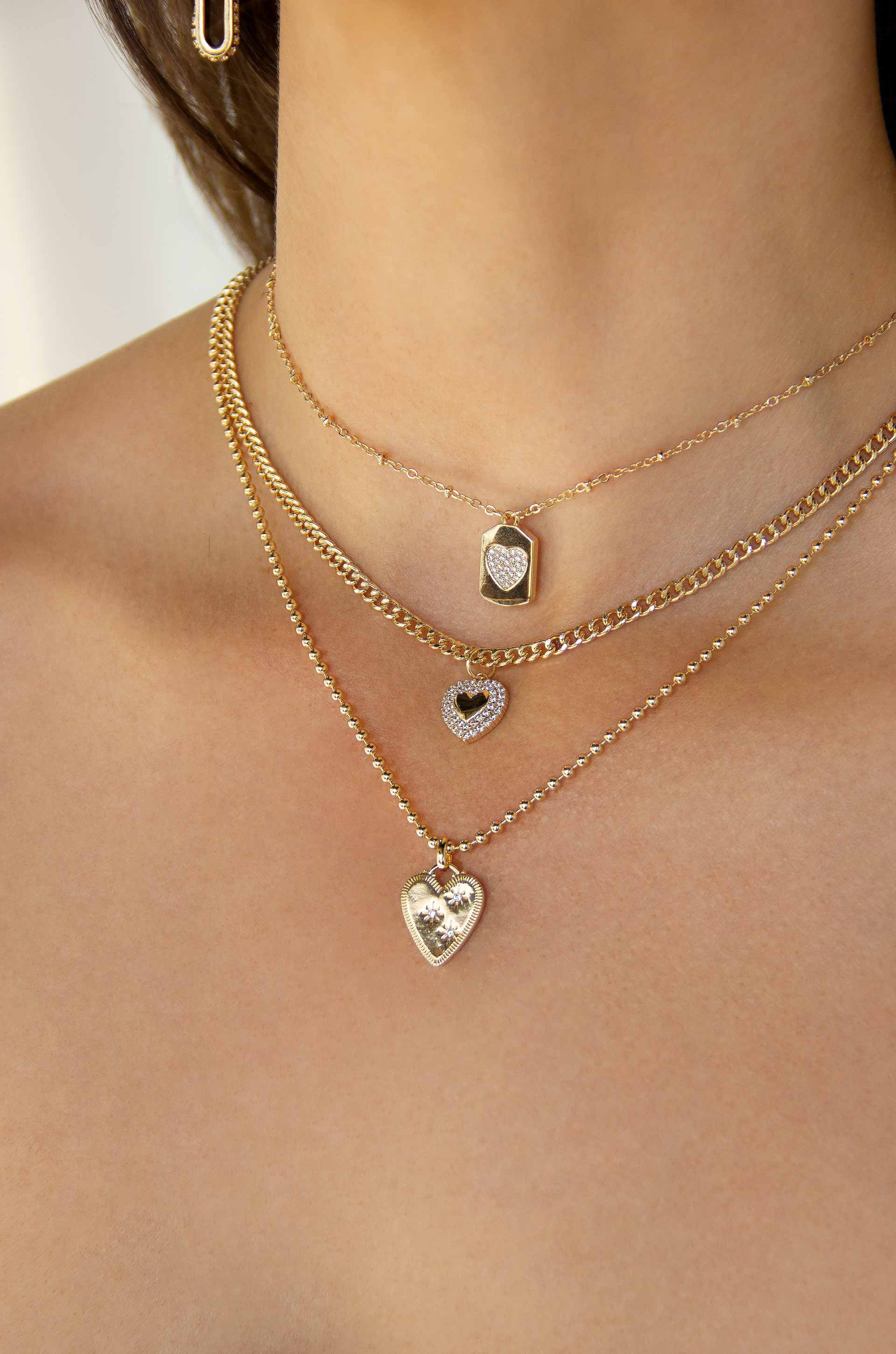 Love to Love 18k Gold Plated Necklace Set | Ettika
