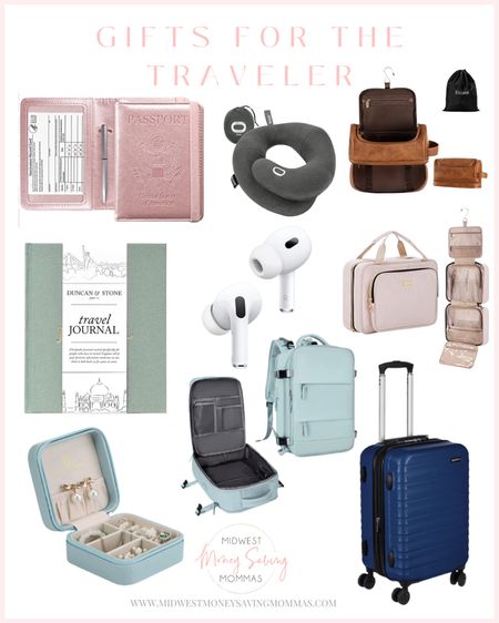 Gifts for the Traveler 

Gift guides | gifts for her | gifts for him | Christmas gifts | gifting | travel essentials | AirPods | packing essentials | luggage | suitcase | travel journal | travel pillow | jewelry case | toiletry bag 

#LTKHoliday #LTKSeasonal #LTKtravel