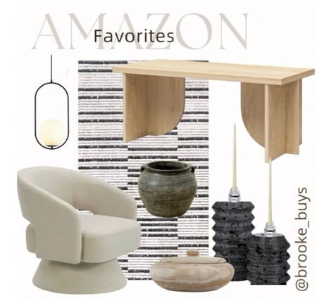 Loving these modern organic home finds and this beautiful wood table with black accents 

#LTKhome