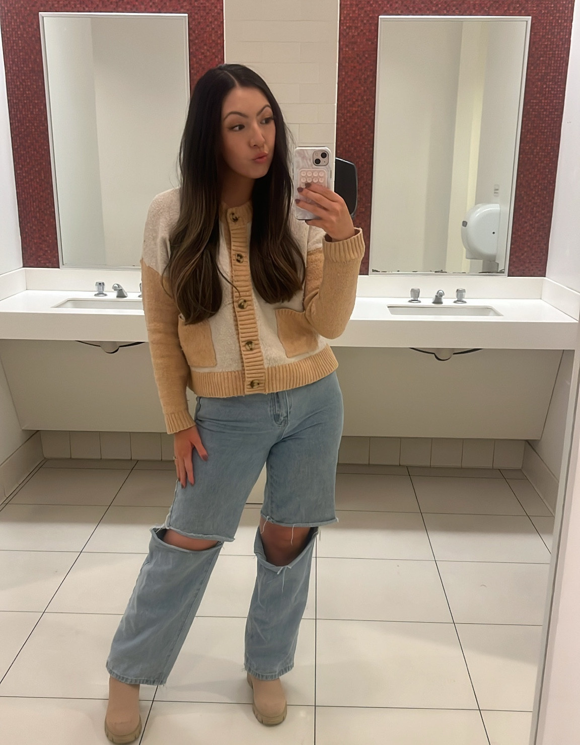 holiday shopping ootd