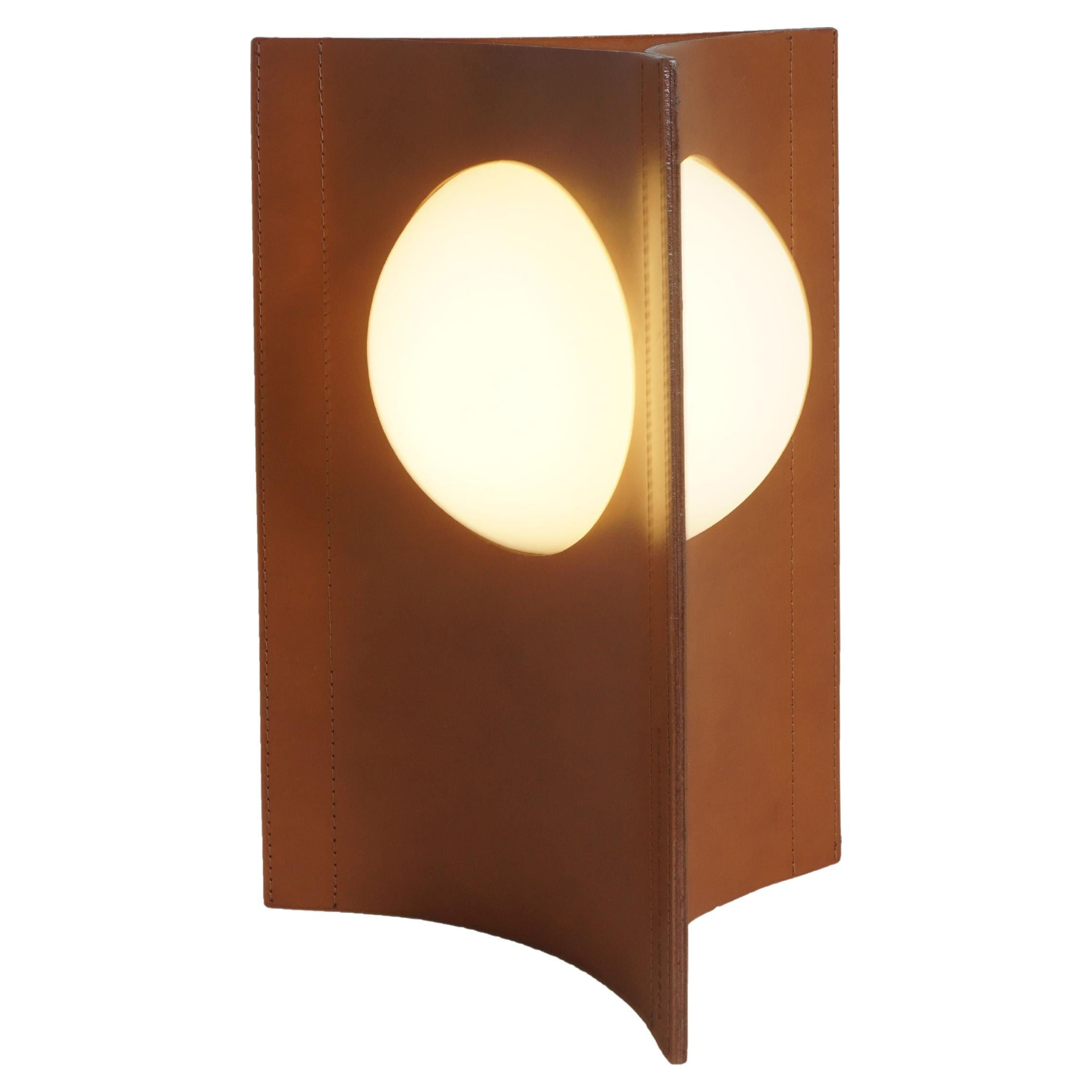 Hecate – Leather Table Lamp by Studio Aristotelis Barakos X Aumorfia | 1stDibs