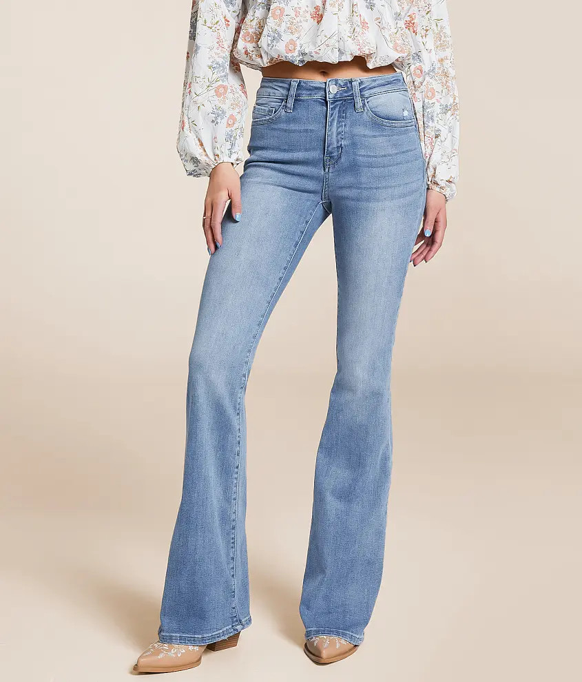 Bella High Rise Flare Stretch Jean | Buckle