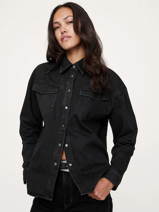 Denim Western Shirt | Banana Republic (CA)