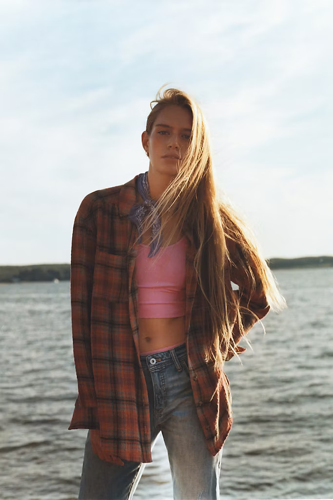 Pilcro Mid-Rise Slim Boyfriend Jeans | Anthropologie (US)