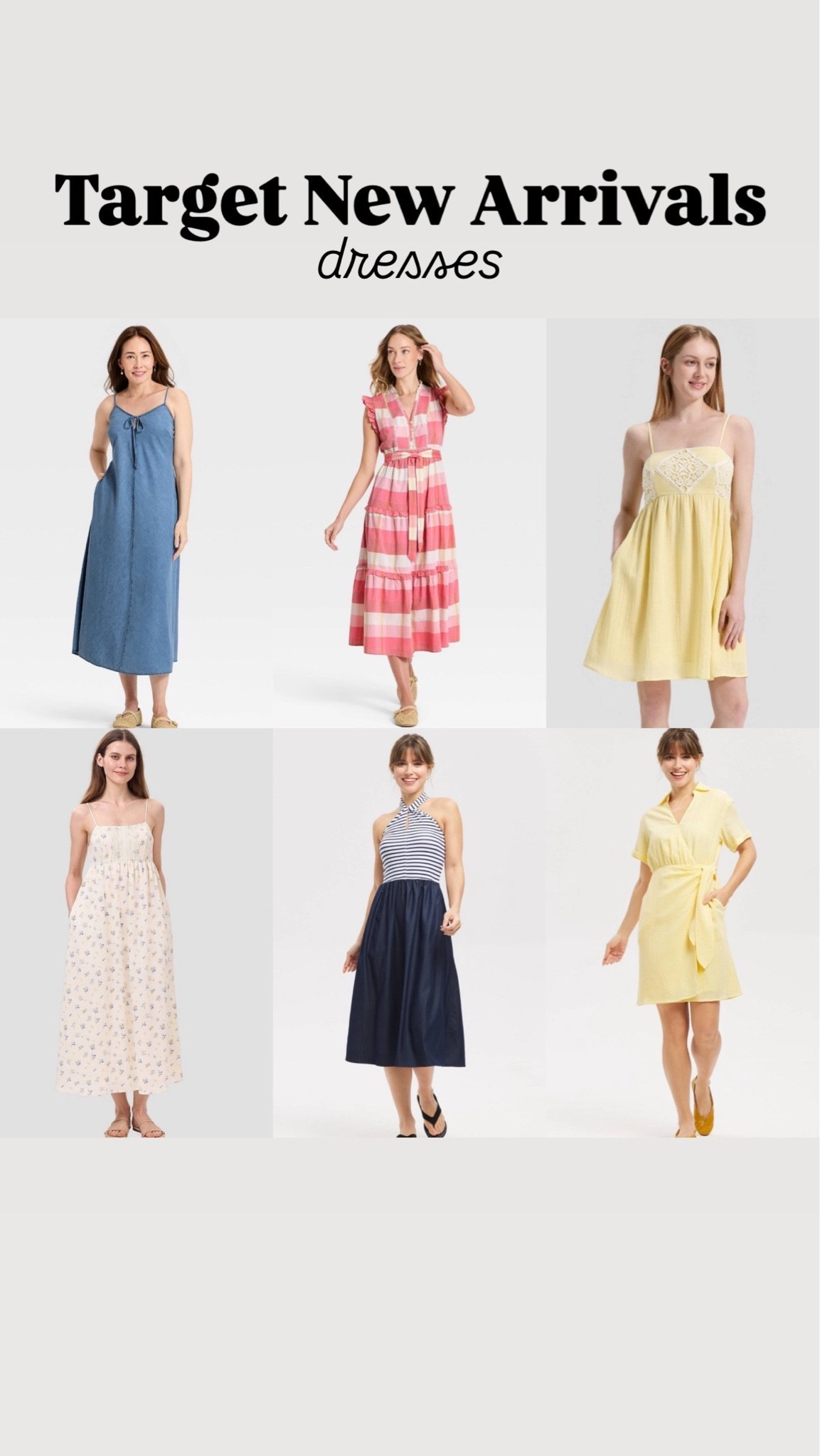 Target new arrivals 
Dresses