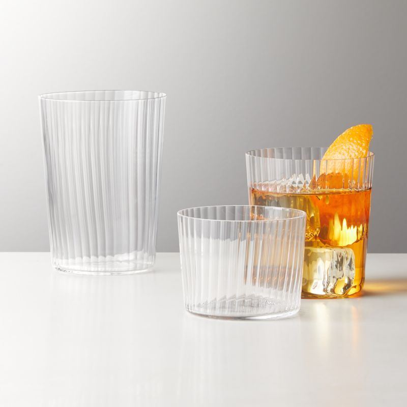 Marta Optic Barware | CB2 | CB2