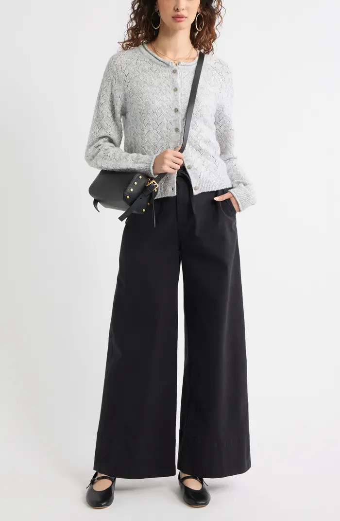 Nep Pointelle Cardigan | Nordstrom