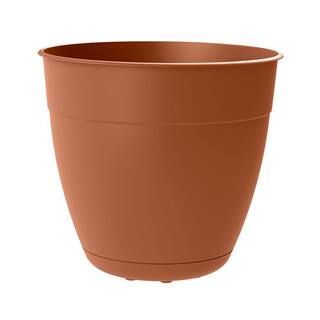 Dayton 6 in. Dia Clay Plastic Planter | The Home Depot