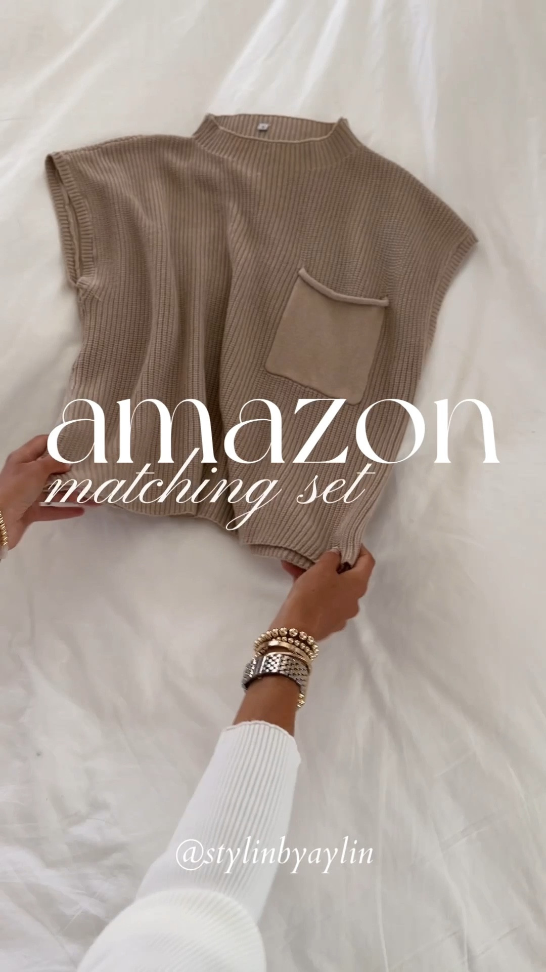 I’m just shy of 5-7” and wear the size small set, currently on sale! 15% off, casual style, accessories, StylinByAylin 

#LTKSeasonal #LTKstyletip #LTKunder100