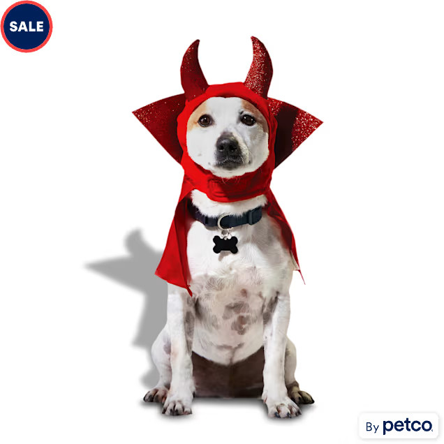Bootique Devil Pet Costume Headpiece, Large/X-Large | Petco