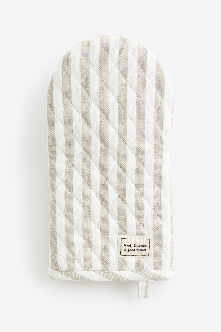 Striped Oven Mitt | H&M (US + CA)
