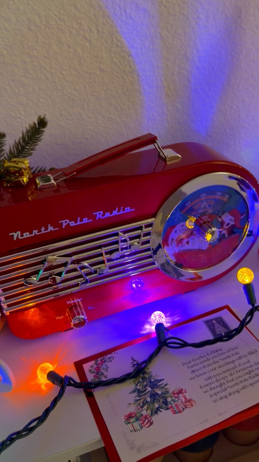  North Pole Radio - where nostalgic Christmas tunes & elf magic meet! I paid $100 for ours last year (like a total crazy lady) but this year I found some for about half that! They are battery operated, on a timer & oh so cozy! 
Links for these & other Christmas nostalgia in my bio!


#LTKKids #LTKGiftGuide #LTKHoliday