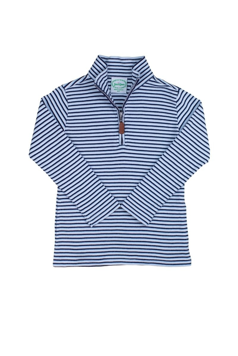 Charlie Half Zip Pullover | Grace and James Kids