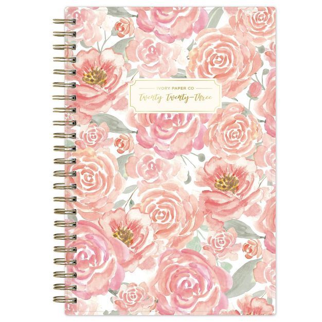 2023 Planner 5"x8" Weekly/Monthly Rosalyn - Ivory Paper Co | Target