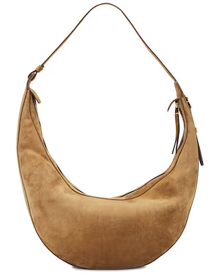 KHAITE Augustina Hobo Bag in Mud | FWRD | FWRD 