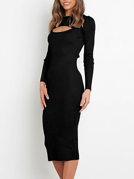 Midi Sweater Dress | Amazon (US)