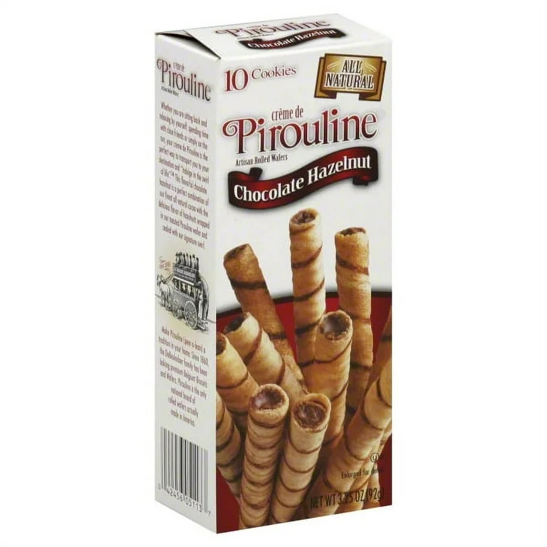 Debeukelaer, Pirouline Choc Hzlnut, 3.25 oz, - Walmart.com | Walmart (US)