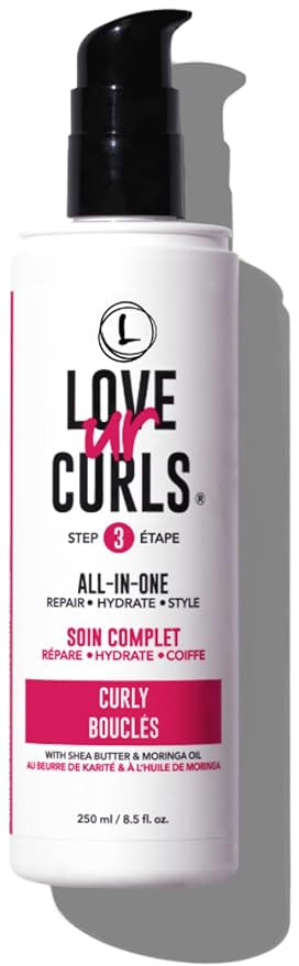 Love Ur Curls All in One Curl Cream Styler, Anti Frizz Curling Cream for Curly Hair, Repair, Defi... | Amazon (US)