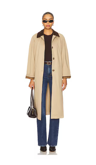 Beatriz Trench Coat in Khaki | Revolve Clothing (Global)