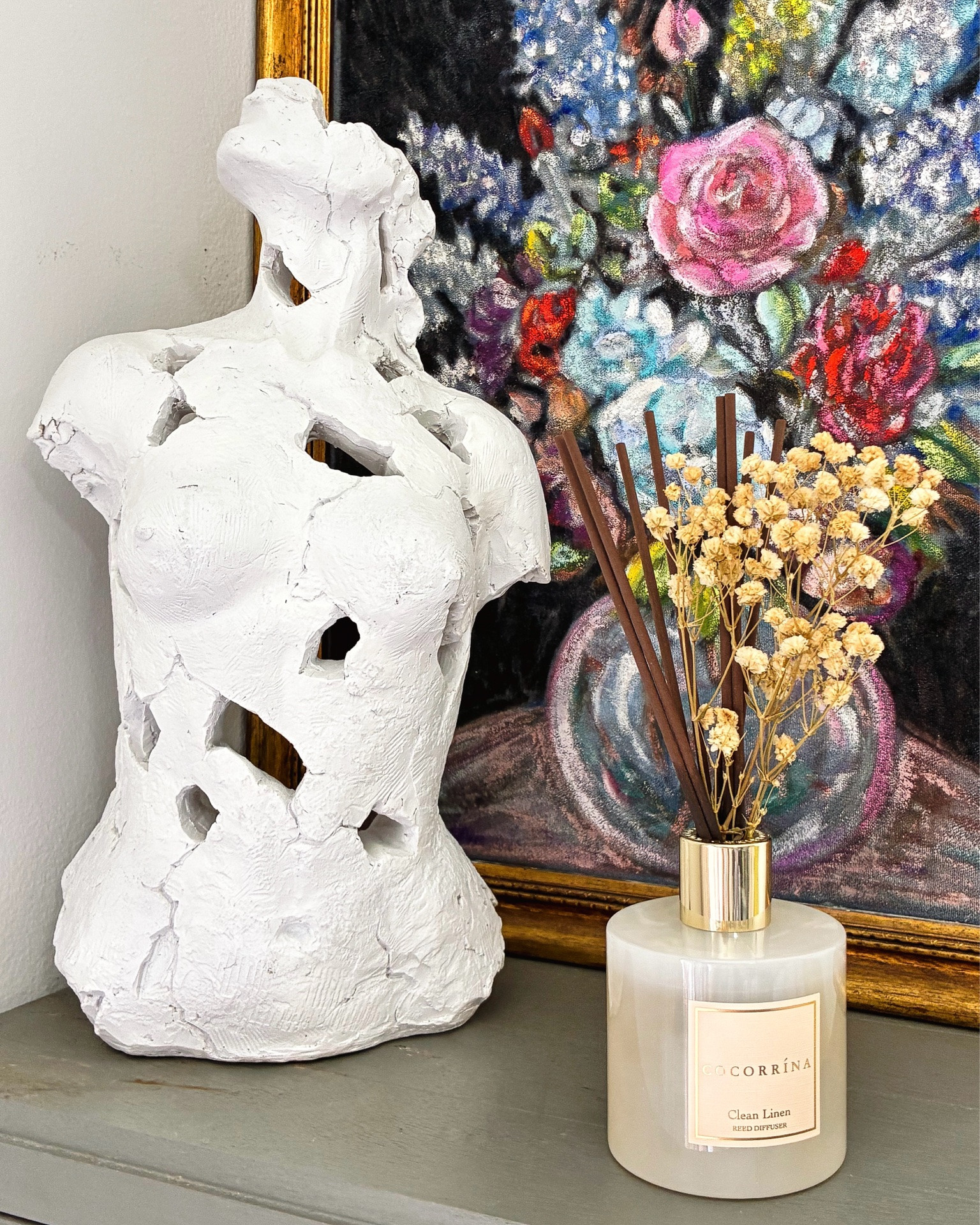 Got it 🤍 I tightened the language, removed the parts you didn’t like, and kept it more scent + atmosphere focused:

⸻

Fresh Scent, Softer Space 🤍

I’ve been loving adding small touches that make my bedroom feel more intentional, calm, and cozy — and this Cocorina reed diffuser does exactly that.

Currently using the Clean Linen scent ✨ it’s light, fresh, and keeps my space smelling clean and put together all day.

Perfect for cozy corners, nightstands, bedrooms, and creating a soft, inviting scent throughout your space.

Shop this diffuser on LTK 🤍

#LTKHome #HomeAesthetic #RoomDecor #CozyHome #HomeFragrance

#LTKselfcare #LTKHome #LTKdayinmylife