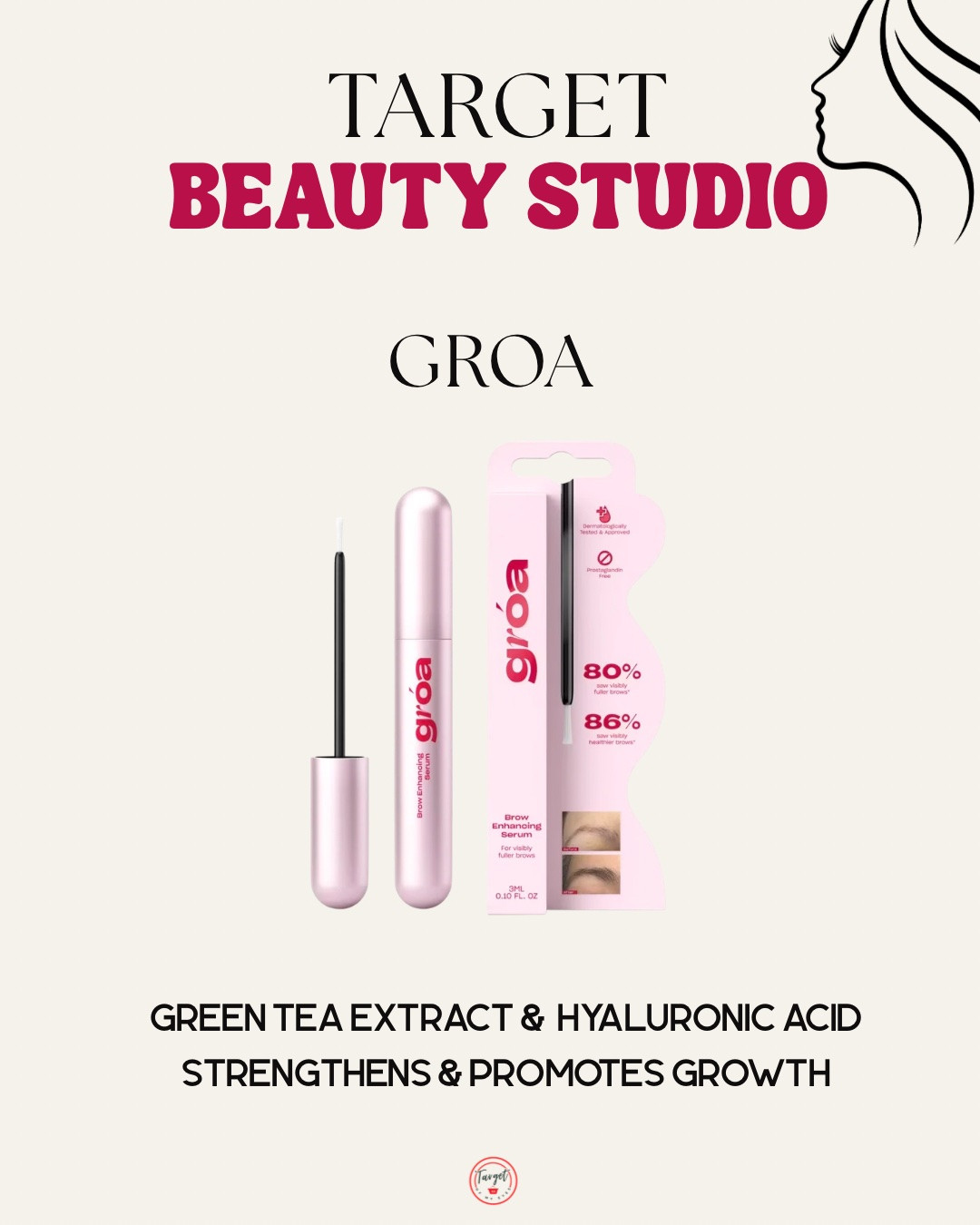 Target Beauty Studio Groa Eyebrow Enhancing Serum, green tea extract &  hyaluronic acid strengthens & PROMOTES growth  @Target #groa #groaserum #targetbeauty #eyebrowserum #newatarget

#LTKBeauty #LTKTravel #LTKgrwm
