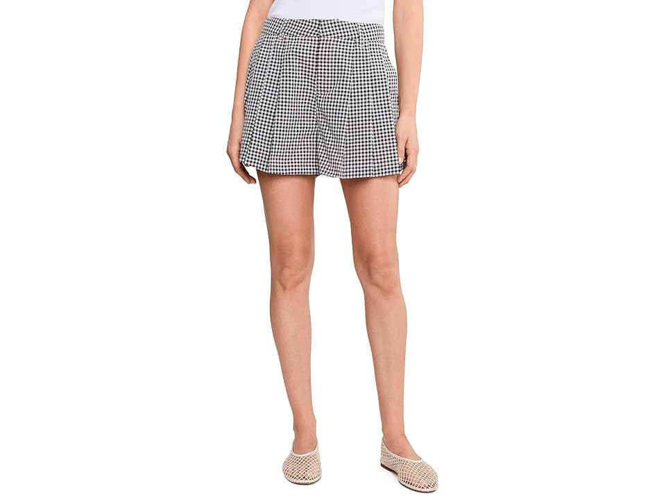 Blank NYC Picnic Party Gingham Shorts in Black/White Women's Shorts Black/White: 26 One Size | Zappos.com