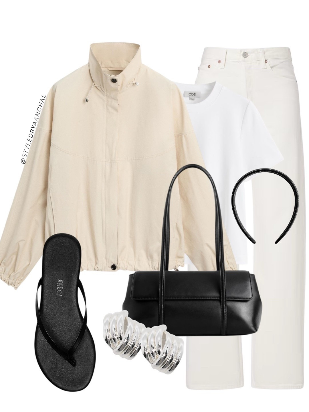 White denim outfit


White denim
Cos
Black flat sandals
Tkees
Silver earrings 
Massimo Dutti
High neck Bomber jacket


#LTKstorytime #LTKootd #LTKgrwm
