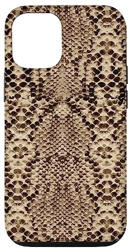 Snakeskin Look Brown Tones Case for iPhone 12/12 Pro | Amazon (US)