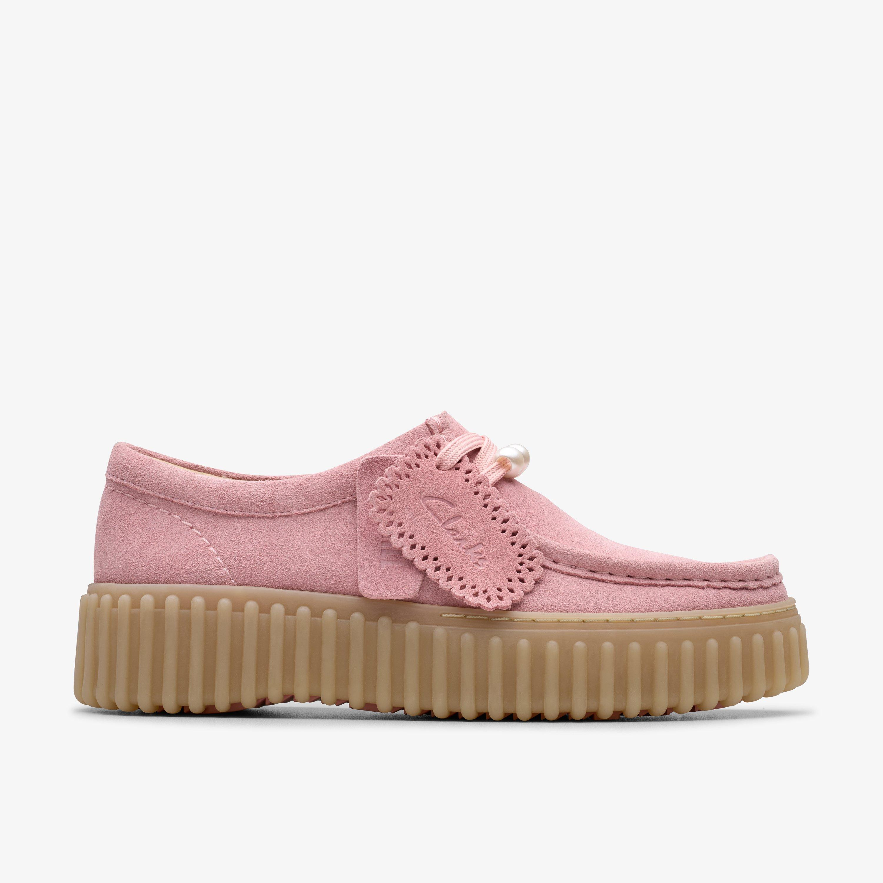 Womens Torhill Bee Dusty Rose Suede Shoes | Clarks | Clarks (US)