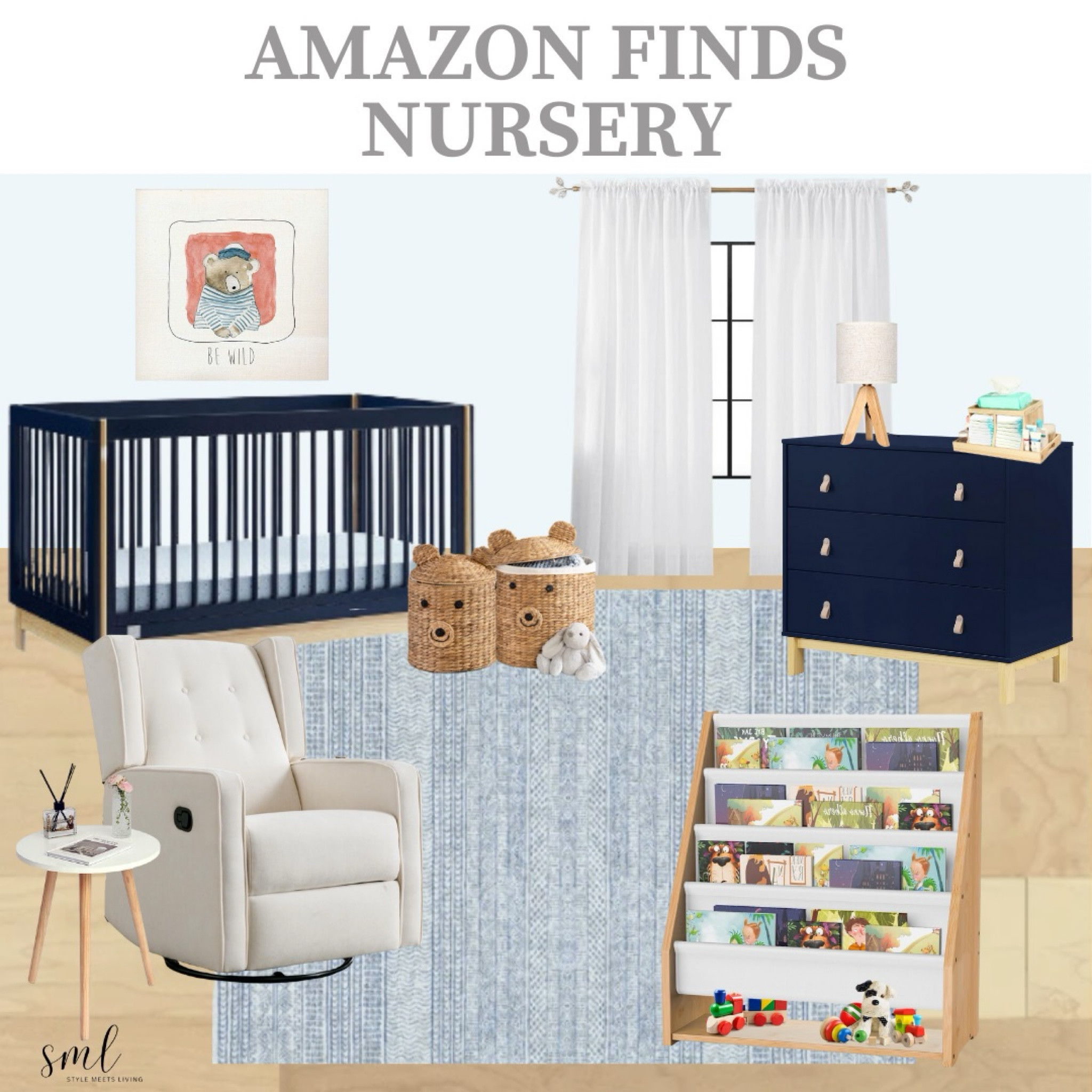 Create a charming haven for your little one with our curated collection of boys' nursery furniture and decor, all conveniently available on Amazon. 

From cozy cribs to playful decor accents, discover the perfect blend of comfort and style for your baby boy's nursery. 

Explore our Amazon finds for delightful and affordable options to design a space filled with love and warmth. Transform your baby's room into a haven of joy and inspiration! 👶💙✨ 

#BoysNursery #AmazonFinds #BabyRoomDecor #InteriorDesignInspo

#LTKfamily #LTKhome #LTKkids