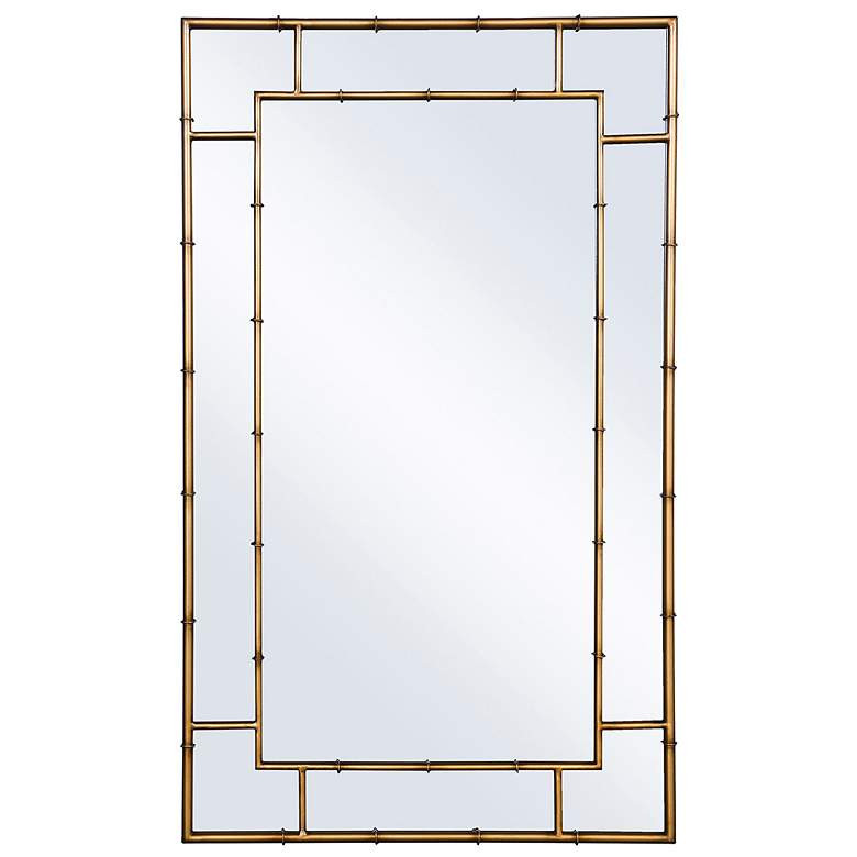 Cameron Antique Gold 23 3/4" x 39 1/2" Wall Mirror - #030D8 | Lamps Plus | Lamps Plus
