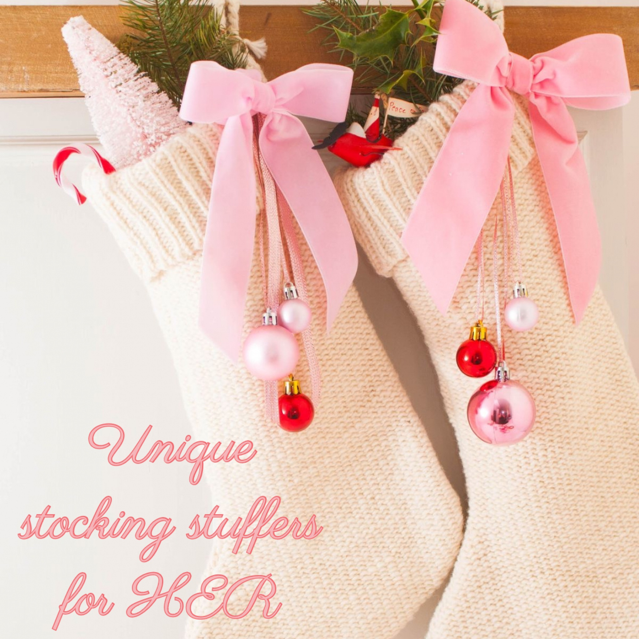 Finding stocking stuffers can be one of the hardest holiday tasks. Here are some no so basic stocking stuffers that she will want to keep forever💗🎅🏼⚡️🫶🏼🎄 #stockingstuffers #stockings #girly #women #uniquegifts #presents #giftideas #girlystockings #girlystockingstuffers #unique #personal #personalizedgifts #girlygifts

#LTKHoliday #LTKGiftGuide #LTKSeasonal