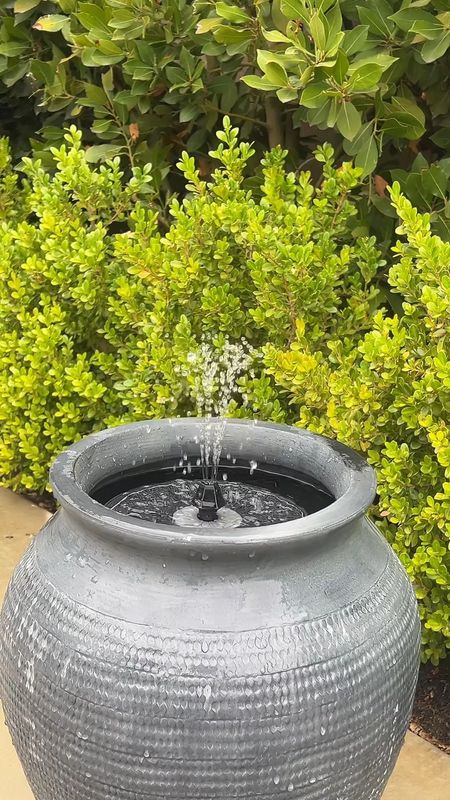 The coolest solar powered fountain for outdoor living #outdoorliving #patio #patiodecor #patioseaskn

#LTKSeasonal #LTKVideo #LTKGiftGuide