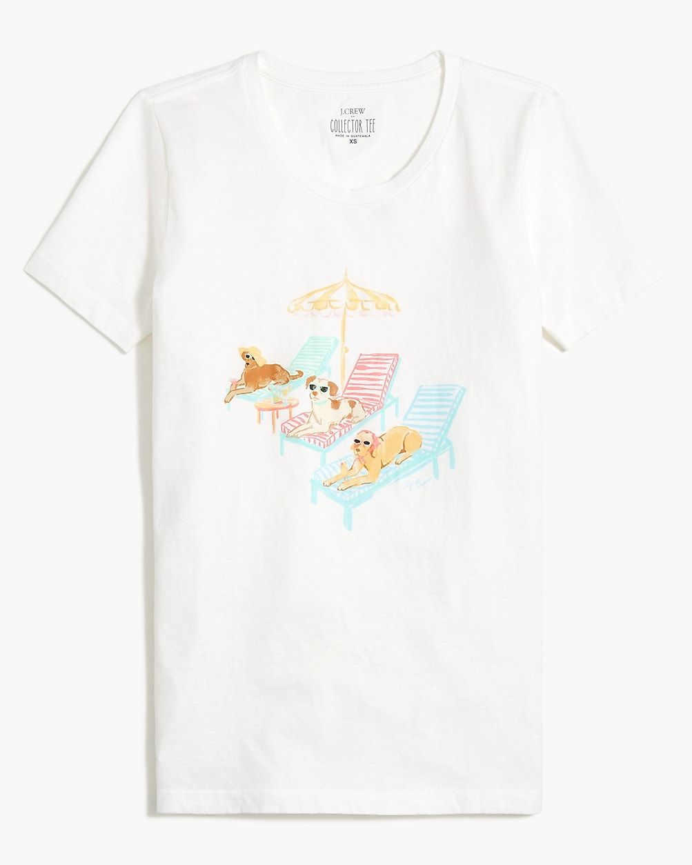 Summer dogs graphic tee | J.Crew Factory