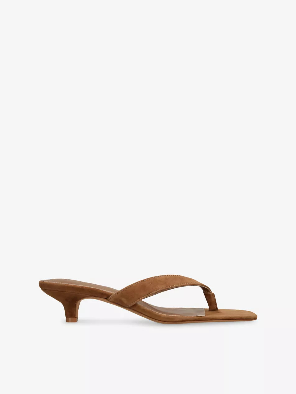 Tracie Suede Heeled Sandals | Selfridges