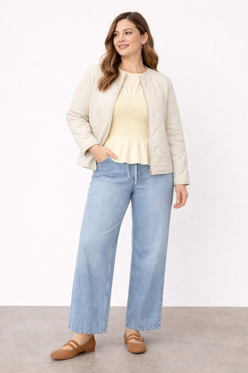 Spring layers I’ll live in 💐 

#H&M #springstyle #everydaystyle
#targetstyle #widelegdenim #doneright #affordablefashion

#LTKmomlife #LTKgrwm #LTKMidsize