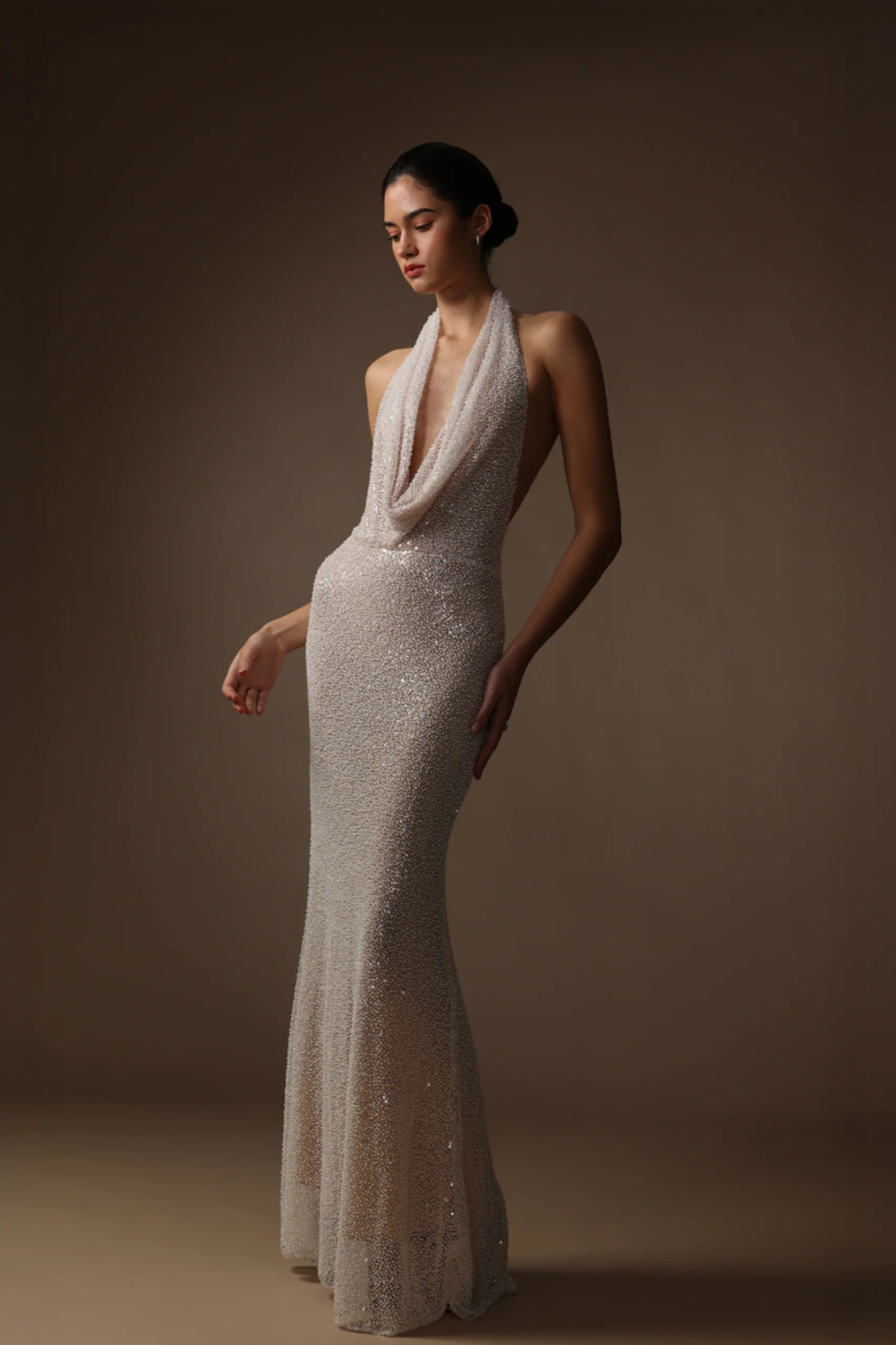 Lindsay Beaded Gown | Sau Lee