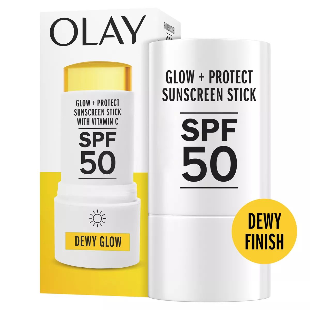 Olay Glow & Protect Face Sunscreen Stick - SPF 50 - 0.5oz | Target